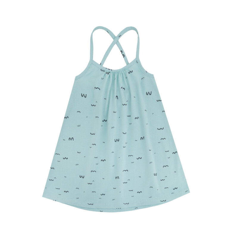 Sukienka dla dziecka na ramiaczkach turkusowa Mewy 1500px net 11 of 45